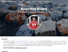 Tablet Screenshot of khhuang.net